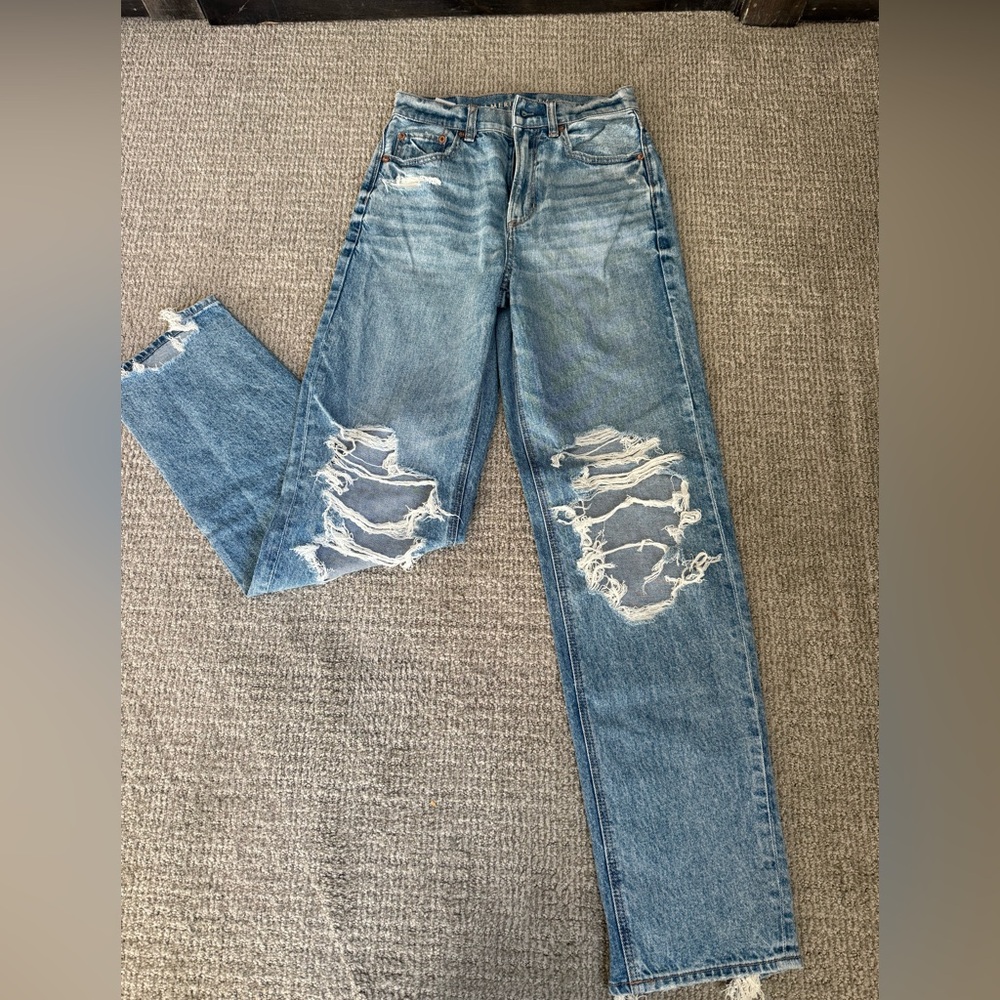 American Eagle Outfitters Strigid Mom Jean